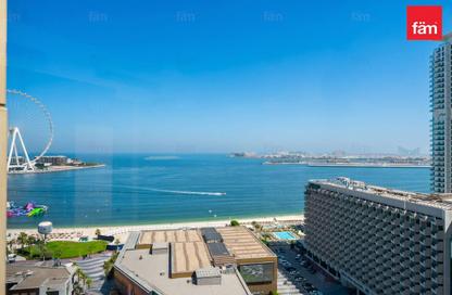 Apartment - 1 Bedroom - 2 Bathrooms for rent in Rimal 2 - Rimal - Jumeirah Beach Residence - Dubai