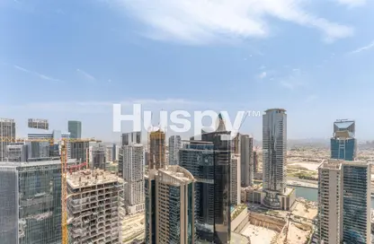 Office Space - Studio - 1 Bathroom for rent in The Prism - Business Bay - Dubai