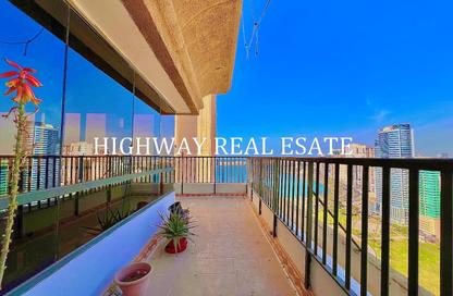 Duplex - 3 - 4 for rent in Al Marwa Tower 1 - Al Marwa Towers - Cornich Al Buhaira - Sharjah