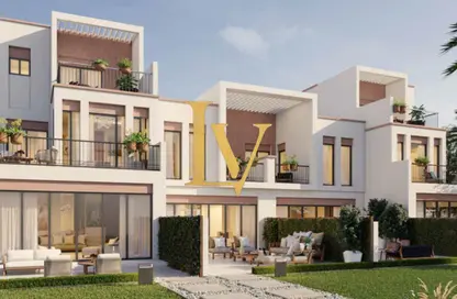 Townhouse - 4 Bedrooms - 4 Bathrooms for sale in Costa Brava 1 - Costa Brava at DAMAC Lagoons - Damac Lagoons - Dubai