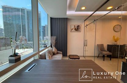 Office Space - Studio - 1 Bathroom for rent in Tamani Art Tower - Business Bay - Dubai