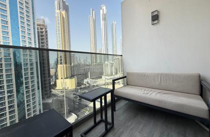 Apartment - Studio - 1 Bathroom for rent in MAG 318 - Business Bay - Dubai