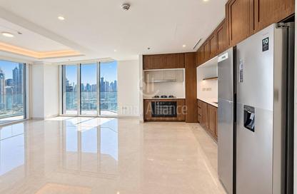 Apartment - 3 - 4 for rent in Palace Beach Residence Tower 2 - Palace Beach Residence - Emaar Beachfront - Dubai Harbour - Dubai
