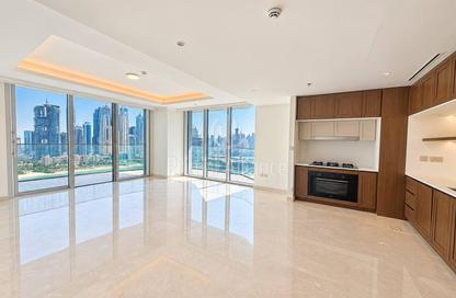 Apartment - 3 - 4 for rent in Palace Beach Residence Tower 2 - Palace Beach Residence - Emaar Beachfront - Dubai Harbour - Dubai