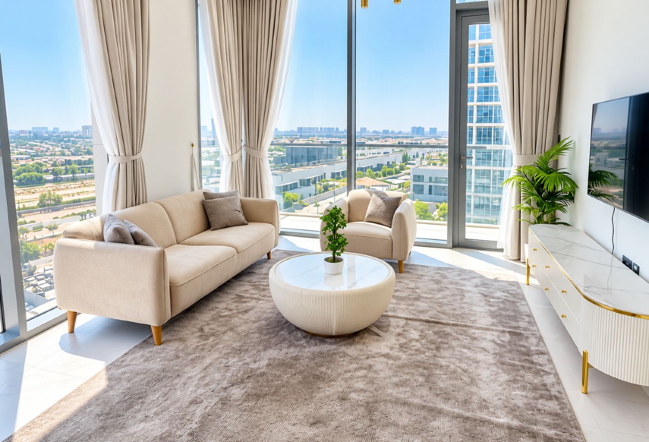 Spacious 1 Bed | Furnished Corner Unit | Vacant