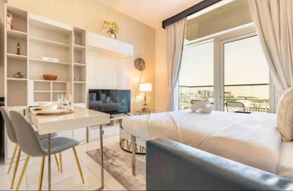 Apartment - Studio - 1 Bathroom for rent in Miraclz Tower by Danube - Arjan - Dubai