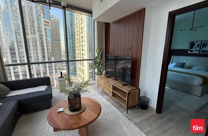 Apartment - 1 Bedroom - 2 Bathrooms for rent in Indigo Tower - JLT Cluster D - Jumeirah Lake Towers - Dubai