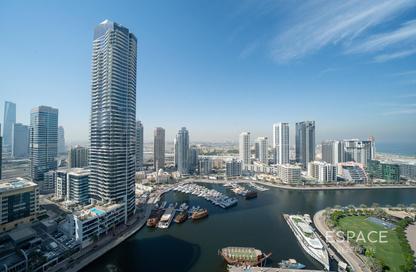 Apartment - 1 Bedroom - 2 Bathrooms for rent in Sparkle Tower 1 - Sparkle Towers - Dubai Marina - Dubai