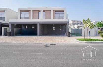 Villa - 3 - 4 for rent in The Pulse Beachfront - The Pulse - Residential District - Dubai South (Dubai World Central) - Dubai