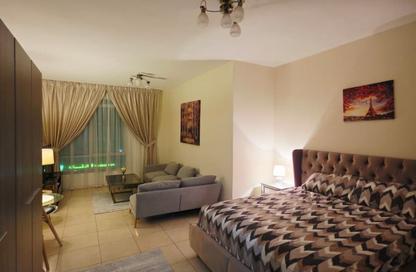 Apartment - Studio - 1 for rent in Beach Tower 1 - Al Khan Lagoon - Al Khan - Sharjah