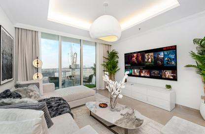 Apartment - 1 Bedroom - 1 Bathroom for rent in Palace Beach Residence - EMAAR Beachfront - Dubai Harbour - Dubai