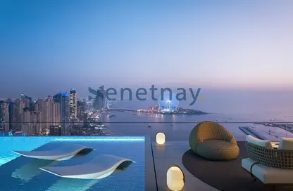 شقة - غرفة نوم - 2 حمامات للبيع في برج W ريزيدنسز Dubai Harbour 3 - دبليو ريزيدنسز دبي هاربور - دبي هاربور - دبي