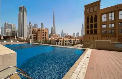 شقة - غرفة نوم - 2 حمامات للايجار في أبراج بلفيو - وسط مدينة دبي - دبي