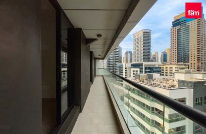 Apartment - 2 - 2 for rent in Escan Tower - Dubai Marina - Dubai