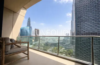 شقة - 2 غرف نوم - 3 حمامات للايجار في برج فيستا 2 - برج فيستا - وسط مدينة دبي - دبي