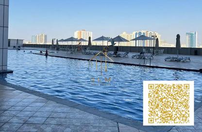 Apartment - 3 Bedrooms - 4 Bathrooms for rent in Ajman Corniche Residences - Ajman Corniche Road - Ajman