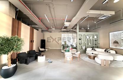 Office Space - Studio - 2 Bathrooms for rent in Churchill Residency Tower - Churchill Towers - Business Bay - Dubai