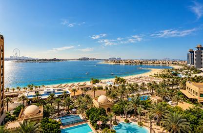 Apartment - 2 - 4 for rent in The Fairmont Palm Residence South - The Fairmont Palm Residences - Palm Jumeirah - Dubai