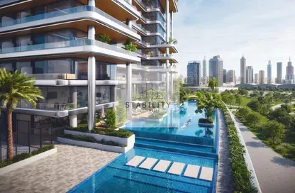 شقة - 1 حمام للبيع في بن غاطي هيل سايد - حديقة دبي العلميه - دبي