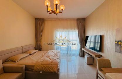 Apartment - Studio - 1 Bathroom for rent in Wavez Residence - Liwan - Dubai
