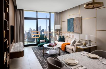 Apartment - 3 Bedrooms - 4 Bathrooms for rent in Intercontinental Residences Business Bay - Business Bay - Dubai Apartment - 3 Bedrooms - 4 Bathrooms for rent in Intercontinental Residences Business Bay - Business Bay - Dubai