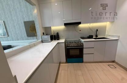 Apartment - 1 - 2 for rent in Binghatti Crest - District 13 - Jumeirah Village Circle - Dubai