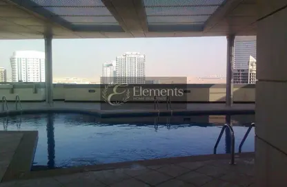 شقة - غرفة نوم - 1 حمام للايجار في تفريعة القنال 1 - أبراج الجولف - مدينة دبي الرياضية - دبي