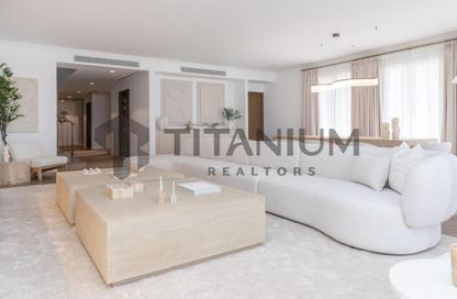 Villa - 5 Bedrooms - 6 Bathrooms for rent in Sur La Mer 2 - Sur La Mer - La Mer - Jumeirah - Dubai