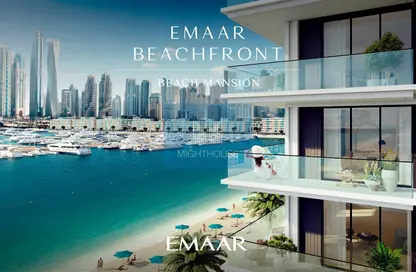 شقة - 3 غرف نوم - 4 حمامات للبيع في برج بيتش مانشن 1 - قصر الشاطئ - إعمار بيتشفرونت - دبي هاربور - دبي