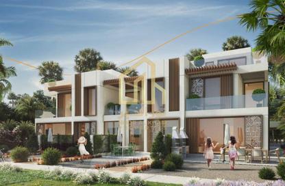 Townhouse - 4 - 3 for sale in Marbella - Damac Lagoons - Dubai