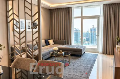 Apartment - 1 Bedroom - 1 Bathroom for rent in Damac Maison Prive B - Damac Maison Prive - Business Bay - Dubai