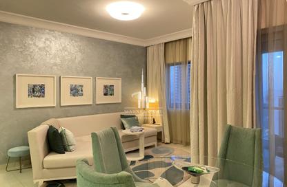 Apartment - 1 - 1 for rent in Damac Maison Dubai Mall Street (The Signature) - Burj Khalifa Area - Downtown Dubai - Dubai