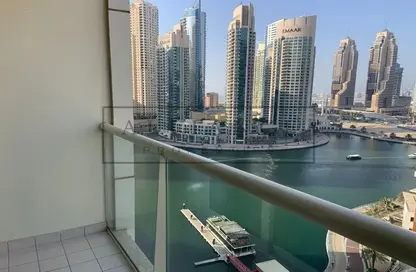 Apartment - 1 Bedroom - 2 Bathrooms for rent in Marina View Tower A - Marina View - Dubai Marina - Dubai