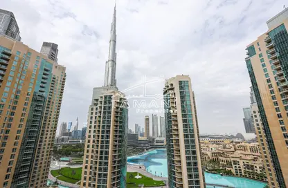 شقة - 2 غرف نوم - 3 حمامات للايجار في 29-2 برج  بوليفارد - برج بوليفارد 29 - وسط مدينة دبي - دبي