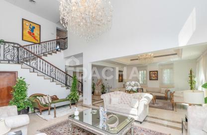 Villa - 4 Bedrooms - 5 Bathrooms for rent in Entertainment Foyer - Mediterranean Clusters - Jumeirah Islands - Dubai