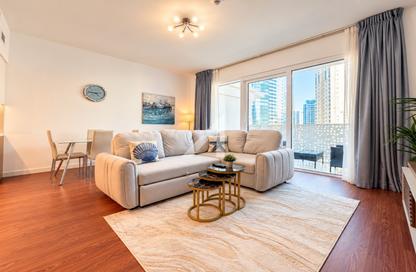 Apartment - 1 - 1 for rent in La Vie - Jumeirah Beach Residence - Dubai