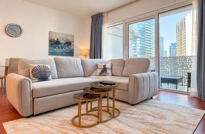 Apartment - 1 - 1 for rent in La Vie - Jumeirah Beach Residence - Dubai