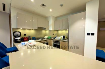Apartment - 1 - 2 for sale in Waves Grande - Sobha Hartland - Mohammed Bin Rashid City - Dubai