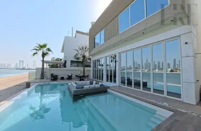 Villa - 5 Bedrooms - 6 Bathrooms for rent in Garden Homes Frond N - Garden Homes - Palm Jumeirah - Dubai