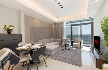 شقة - 2 غرف نوم - 2 حمامات للايجار في برج النبلاء - الخليج التجاري - دبي