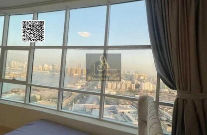 Apartment - 2 Bedrooms - 2 Bathrooms for sale in Orient Tower 1 - Orient Towers - Al Bustan - Ajman
