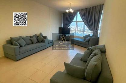 Apartment - 2 Bedrooms - 2 Bathrooms for sale in Orient Tower 1 - Orient Towers - Al Bustan - Ajman