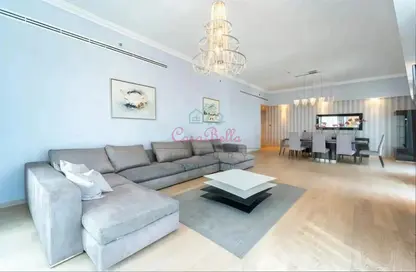 Penthouse - 4 Bedrooms - 5 Bathrooms for rent in Cayan Tower - Dubai Marina - Dubai