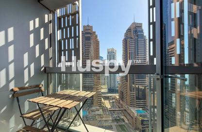 Apartment - 1 - 2 for rent in Cayan Tower - Dubai Marina - Dubai