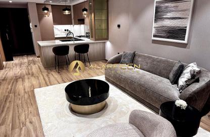 Apartment - 1 Bedroom - 2 Bathrooms for rent in Elegance by Chaimaa - District 18 - Jumeirah Village Circle - Dubai