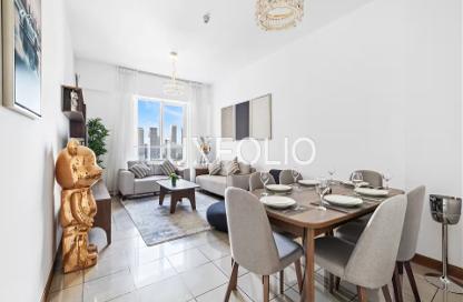 Apartment - 1 - 2 for rent in Sulafa Tower - Dubai Marina - Dubai