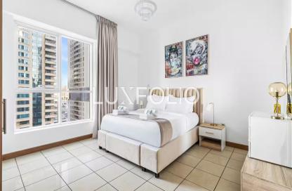 Apartment - 1 - 2 for rent in Sulafa Tower - Dubai Marina - Dubai
