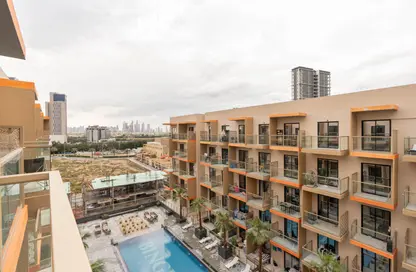 Apartment - 1 Bedroom - 2 Bathrooms for rent in Binghatti Rose - District 15 - Jumeirah Village Circle - Dubai