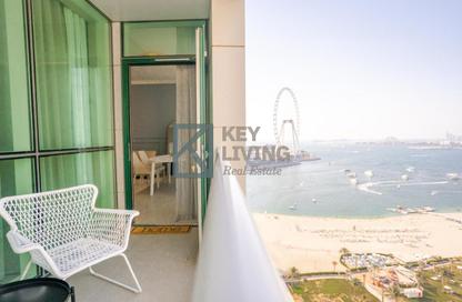 Apartment - 1 - 2 for rent in Al Bateen Residences - Jumeirah Beach Residence - Dubai