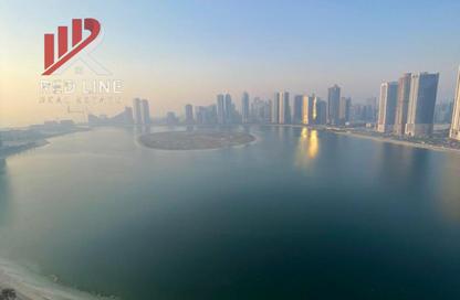 Apartment - 3 Bedrooms - 3 Bathrooms for rent in Al Khan Lagoon Tower - Al Khan Lagoon - Al Khan - Sharjah